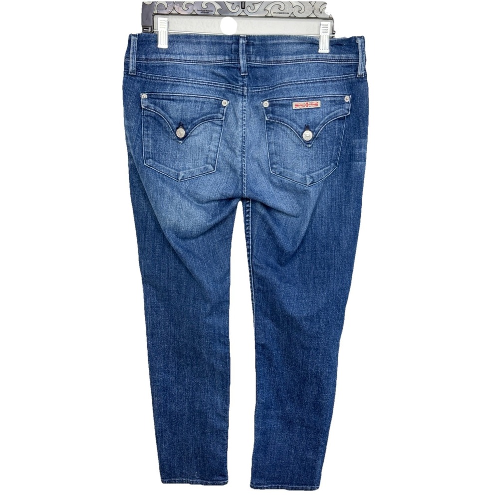 Hudson Colin Flap Skinny‎ Crop Medium Wash Size 29 - Picture 11 of 13